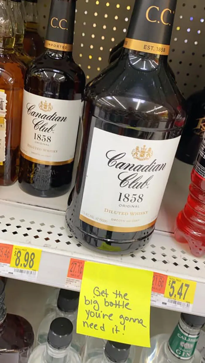 Woman Sticks Funny Notes On Random Objects In Walmart So People Can Have An Unexpected Smile (30 Pics)