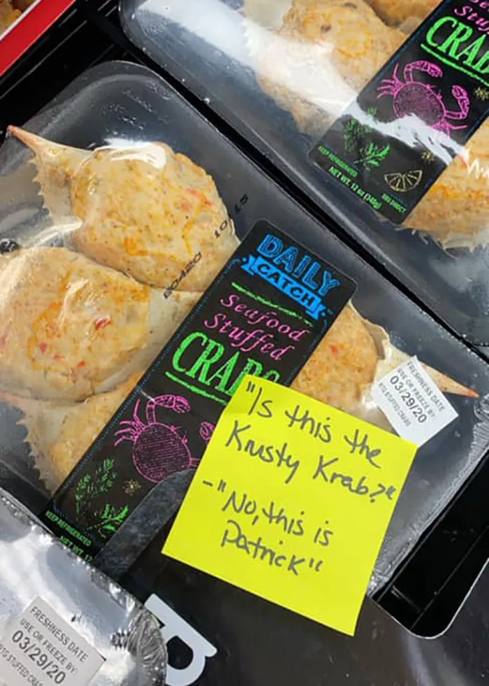 Woman Sticks Funny Notes On Random Objects In Walmart So People Can Have An Unexpected Smile (30 Pics)