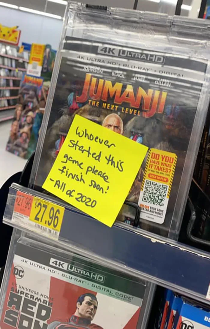 Woman Sticks Funny Notes On Random Objects In Walmart So People Can Have An Unexpected Smile (30 Pics)