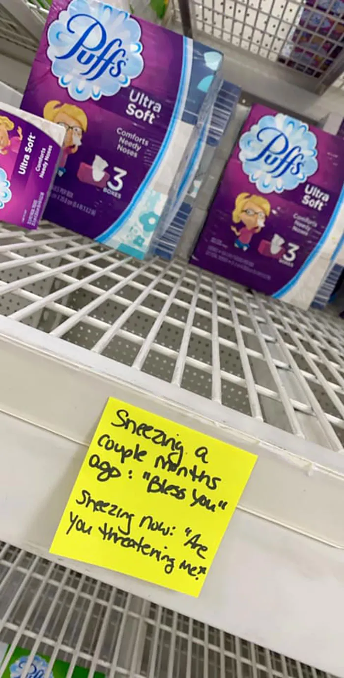 Woman Sticks Funny Notes On Random Objects In Walmart So People Can Have An Unexpected Smile (30 Pics)