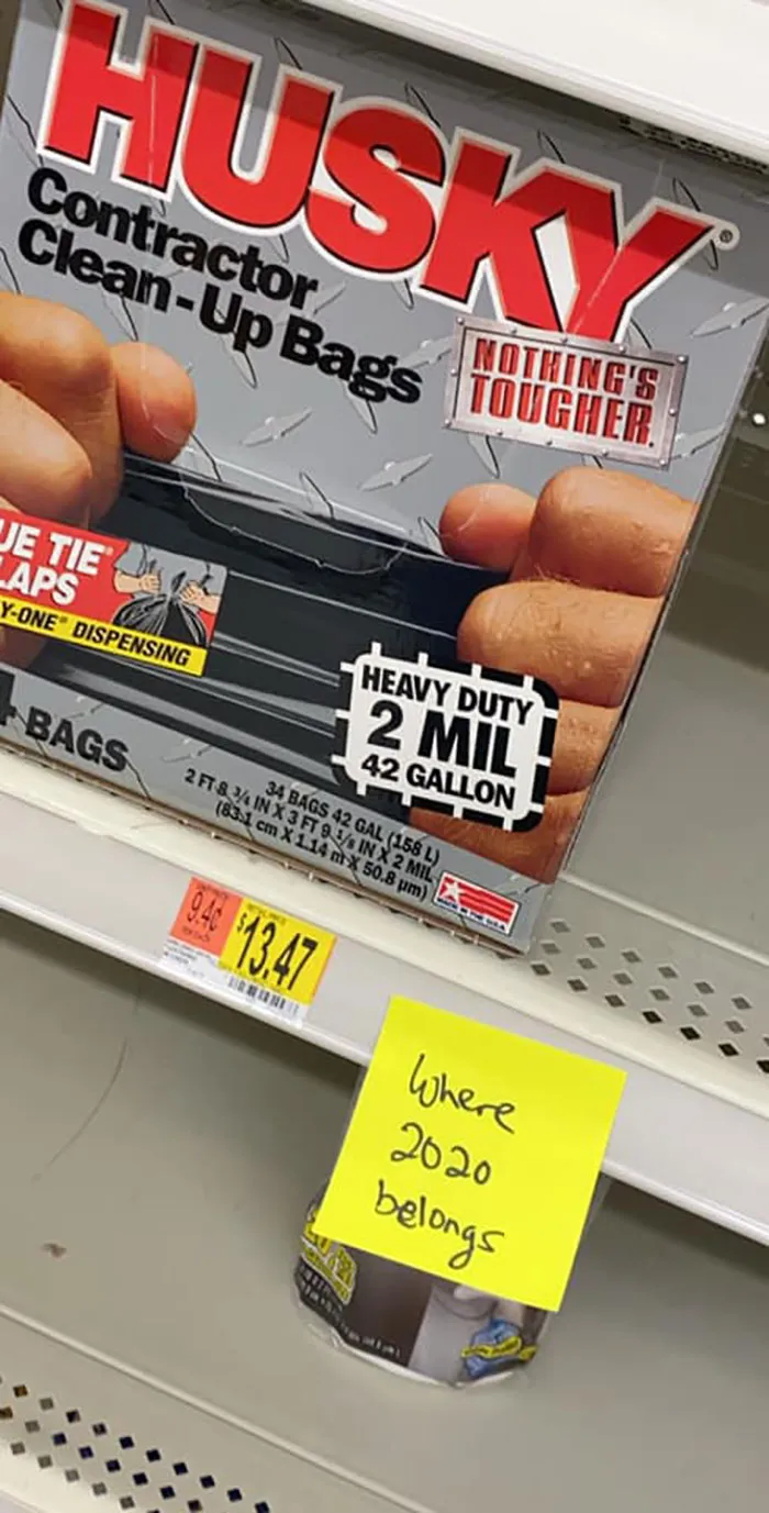 Woman Sticks Funny Notes On Random Objects In Walmart So People Can Have An Unexpected Smile (30 Pics)