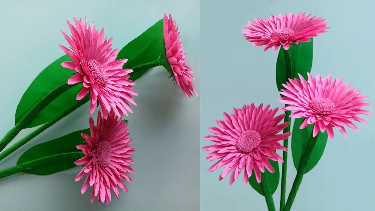 Make Very Easy Paper Flower Decor Ideas For Any Occasion At Home.
