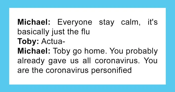 Fans Write A Hilarious Coronavirus-Inspired ‘The Office’ Episode