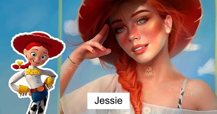 Famous Cartoon Characters Look Like Modern-Day Grown-Ups In 16 Illustrations By Tati MoonS (New Pics)