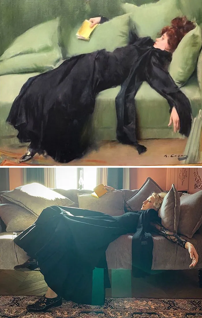 Museums Ask People To Recreate Famous Paintings With Anything They Can Find At Home, Get 35 Hilarious Pics