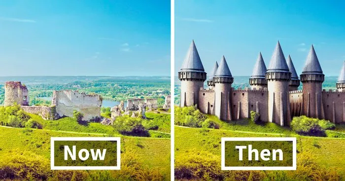 This Is What 7 Castles Across Europe Looked Like Before Falling Into Ruins