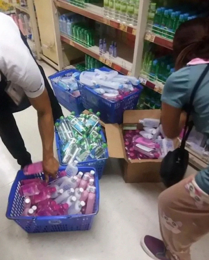 Buying All Hand Sanitizer