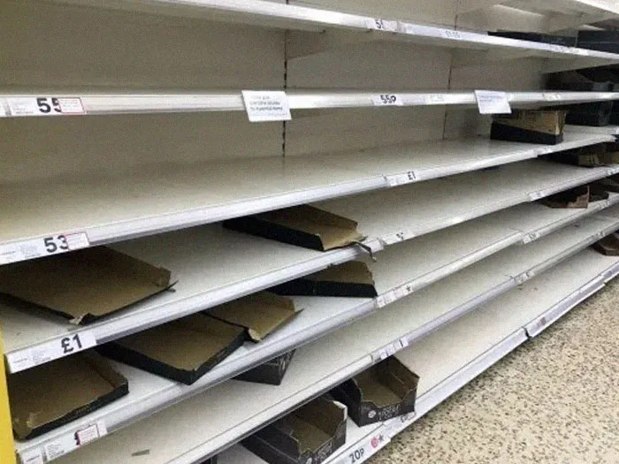 British Shoppers Are Being Urged Not To Panic