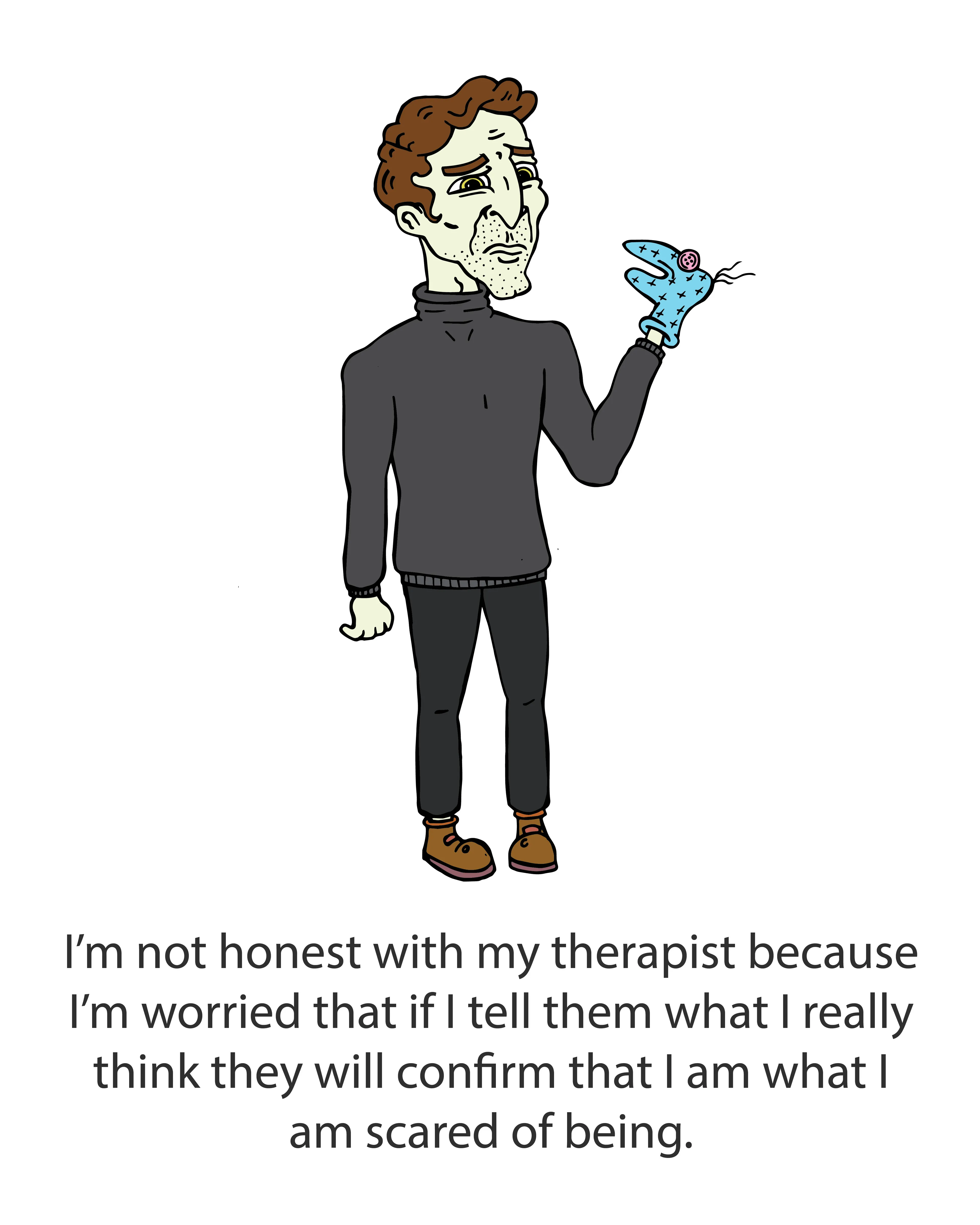 I Draw This When I Was Feeling Anxious