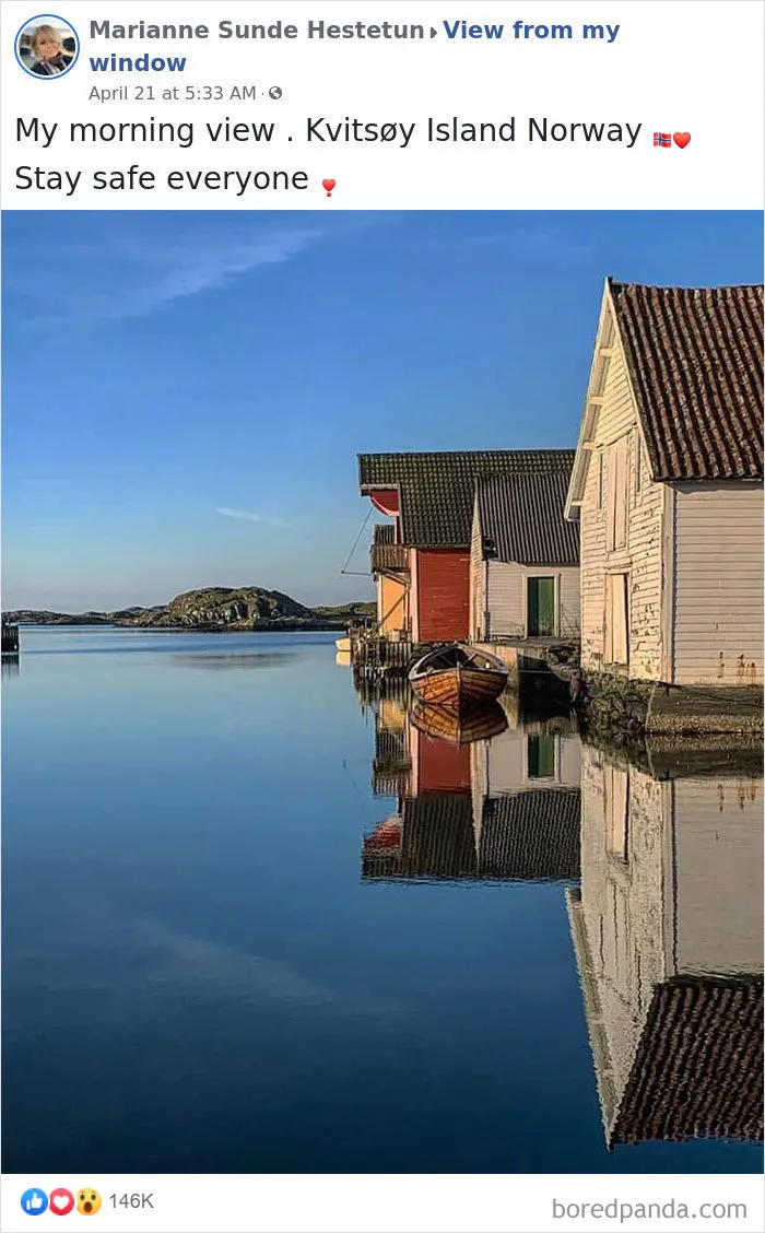 Insanely Popular Online Group Has People Sharing Their 'View From My Window' And Here Are The 40 Best Submissions