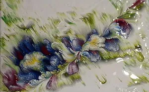 Diagonal Reverse Flower Dip