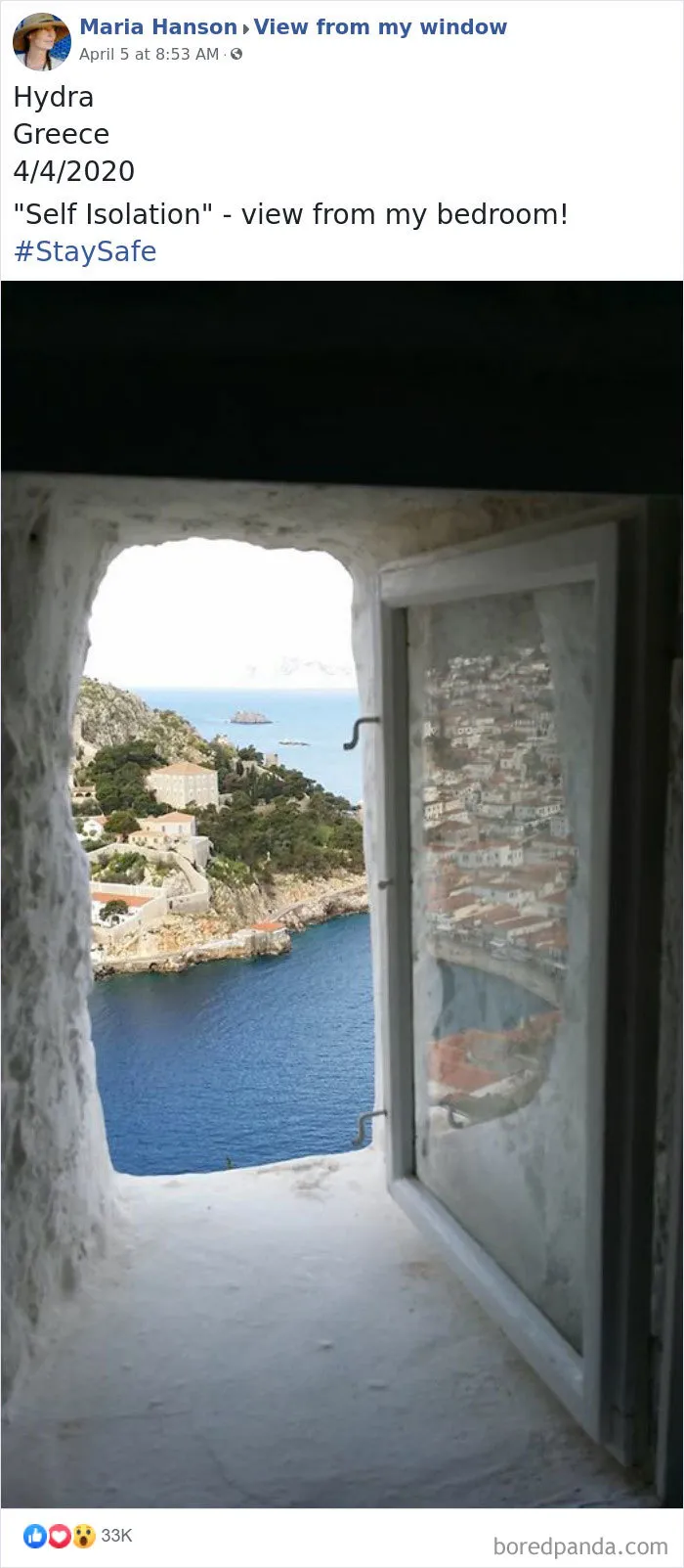 Insanely Popular Online Group Has People Sharing Their 'View From My Window' And Here Are The 40 Best Submissions