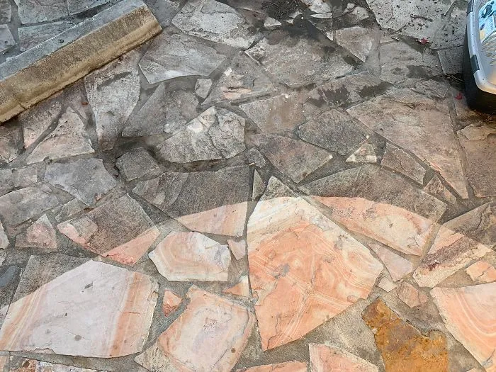 I Never Knew These Stones Had Such An Awesome Pattern. At Least 10 Years Since Cleaned