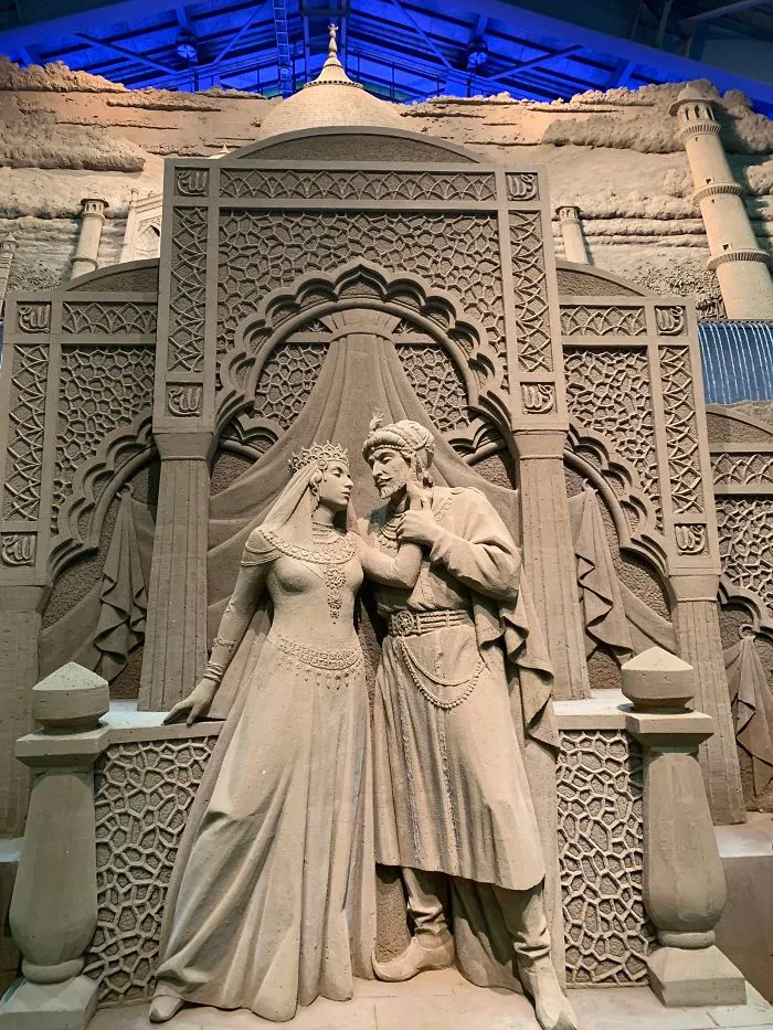 Sand Museum In Tottori Japan. How Does Someone Create This Out Of Sand?