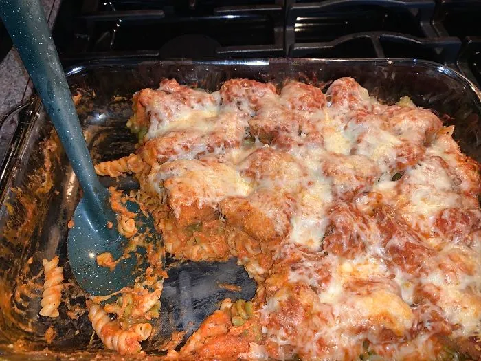 Dinosaur Chicken Nugget Parmesean Courtesy Of My Genius Girlfriend