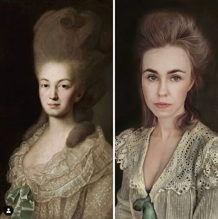 Portrait of Ludwika Borchowa Née Zyberka, wife of Jan, grand chancellor of the crown, 2nd half of 18th century