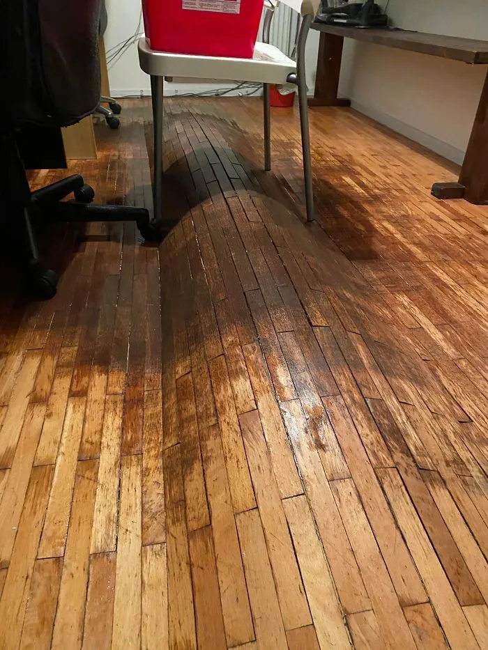 A Pipe Broke Upstairs