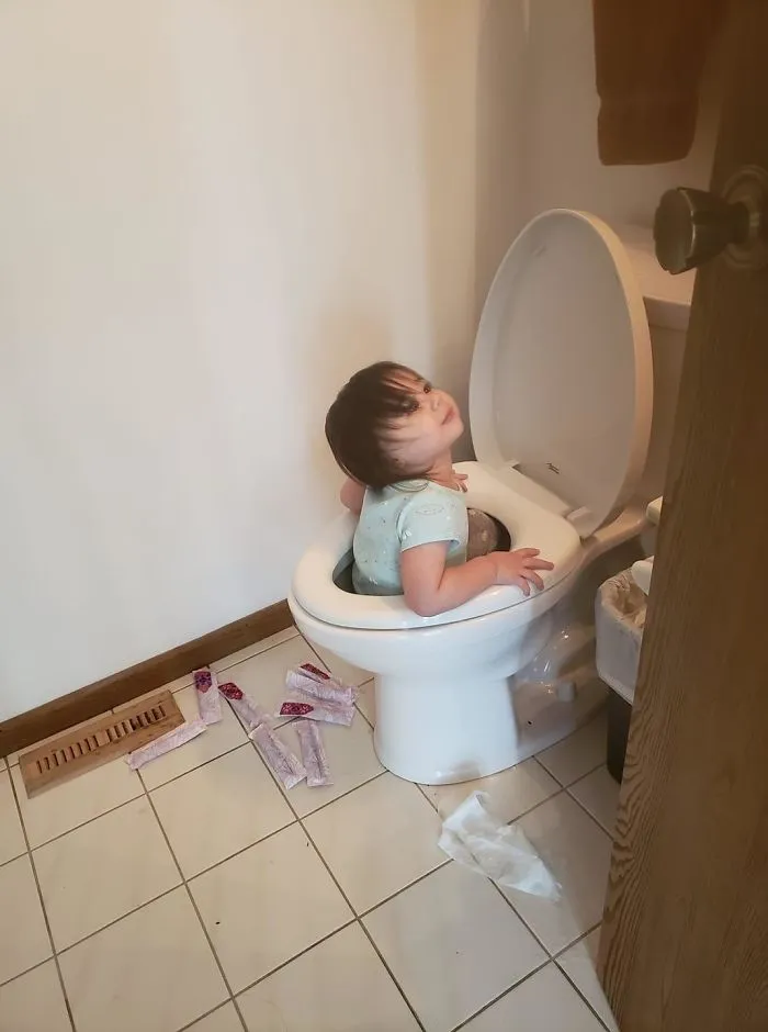 She Wanted A Bath
