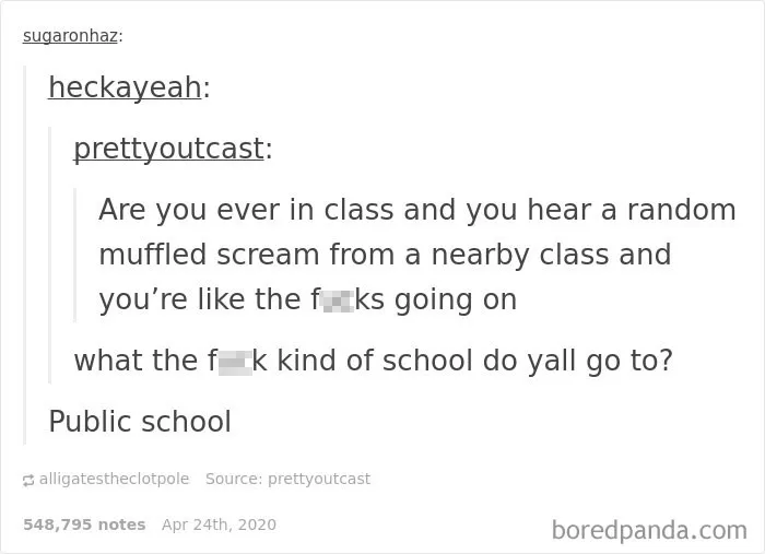 30 Bizarre Things Most People Accepted As Normal While In School