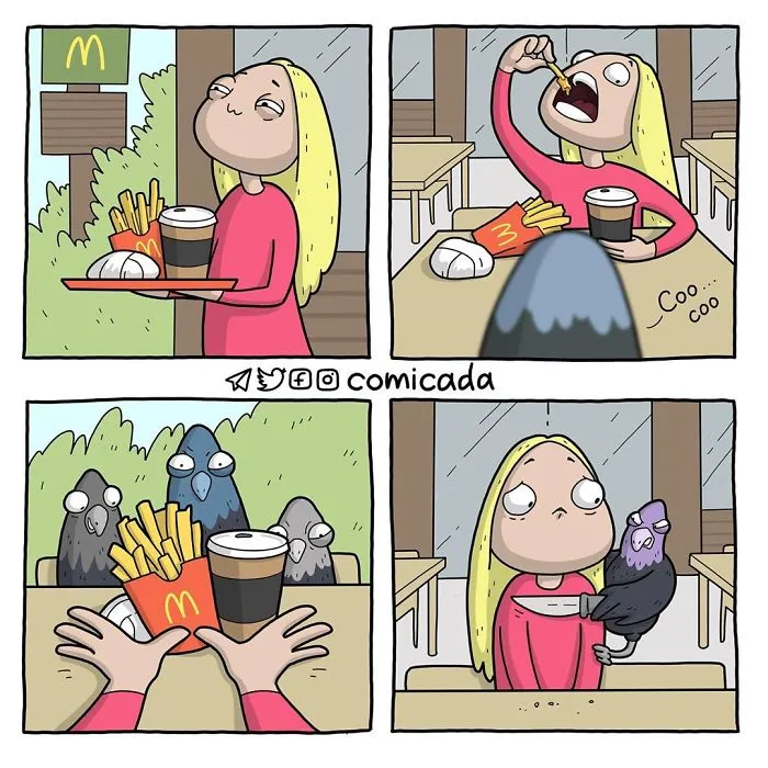 Esta artista rusa ilustra problemas femeninos y mucho más en 25 nuevos cómics