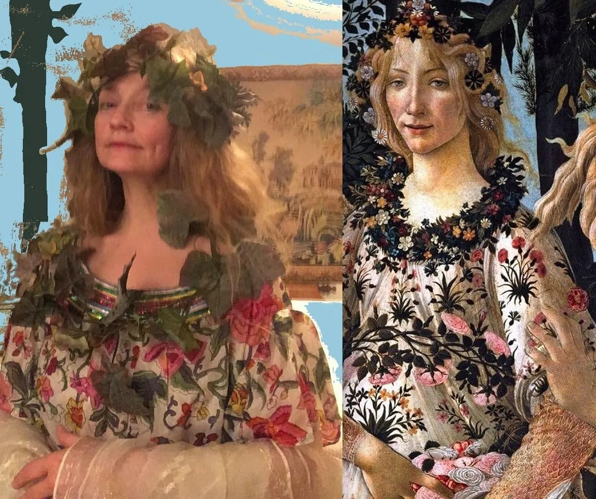 I Chose Flora From Botticelli’s Primavera...