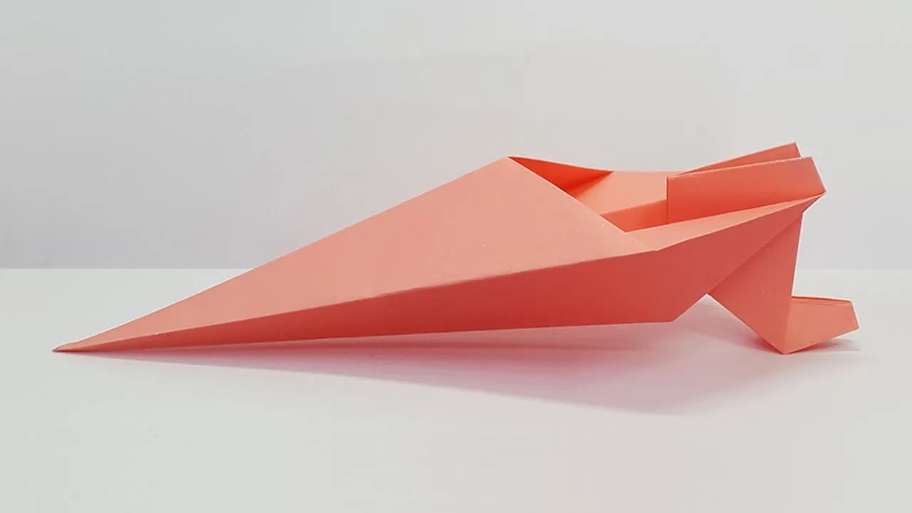 DIY Easy Paper Speed Boat - How To Make A Paper Boat - Origami Boat Making Instructions