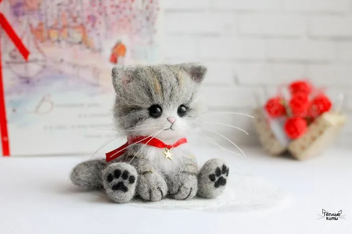 Russian Artist’s Felted Wool Animals Might Stun You With Their Cuteness (67 Pics)
