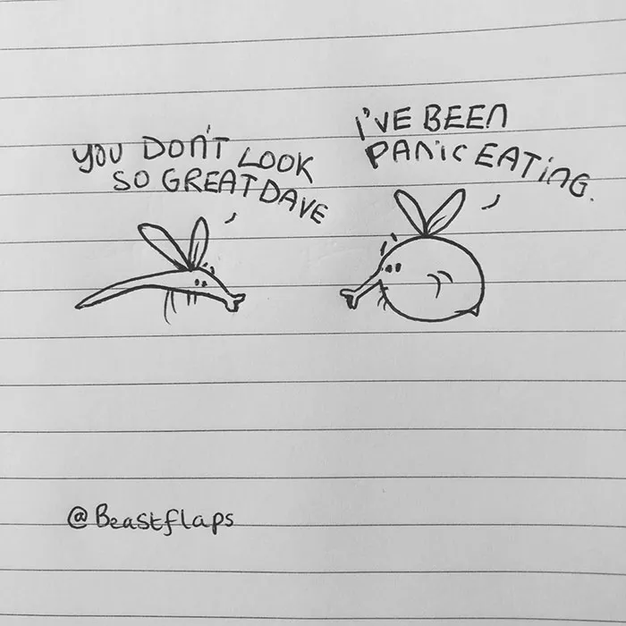 Artist Shares 24 Funny Doodles He Made During Meetings He Didn't Need To Be At (New Pics)