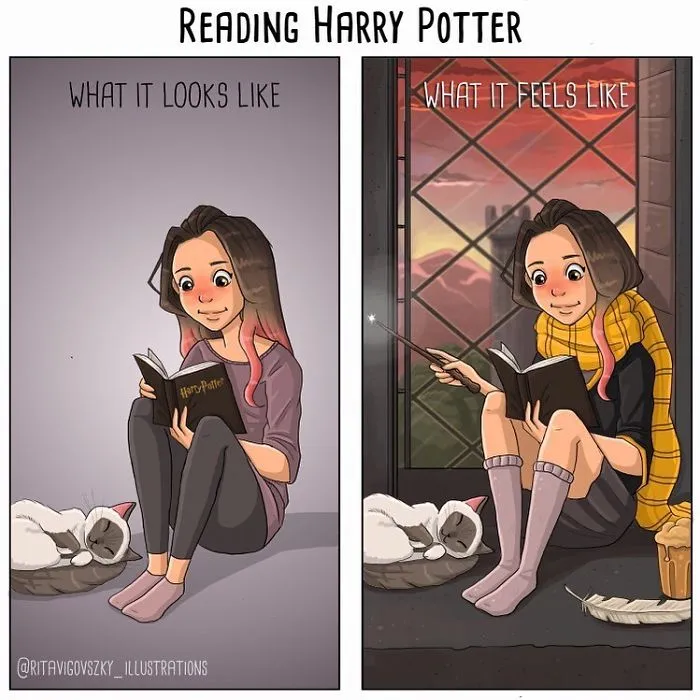 Artist Illustrates Everyday Life With A Cat In These 31 Relatable Comics