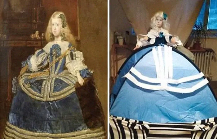 People Are Recreating Famous Paintings In This Spanish Facebook Group, And Here Are 30 Of The Best Ones