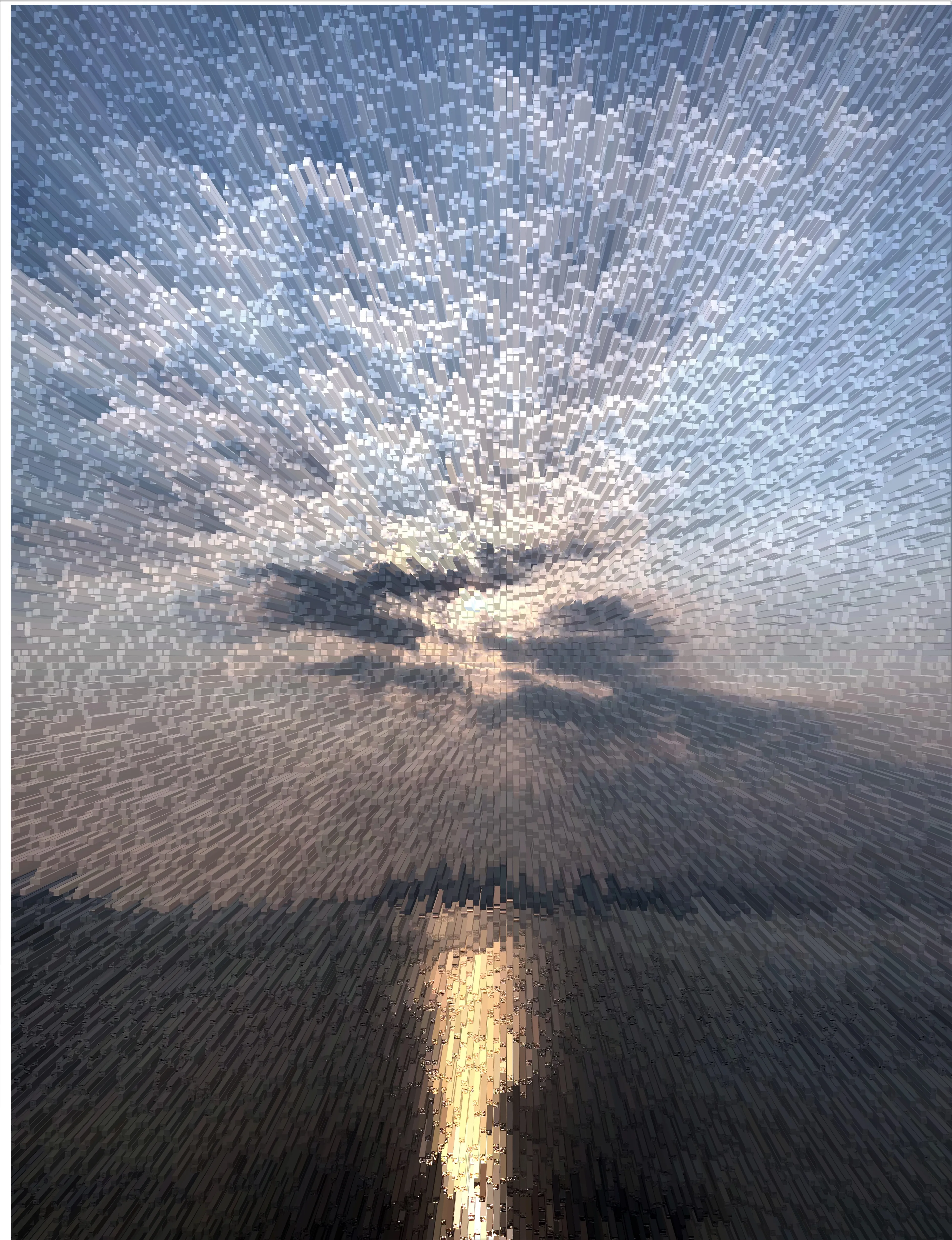 I Explore Organic Trails Of Alternative Seascapes Through Paint And Digital Art