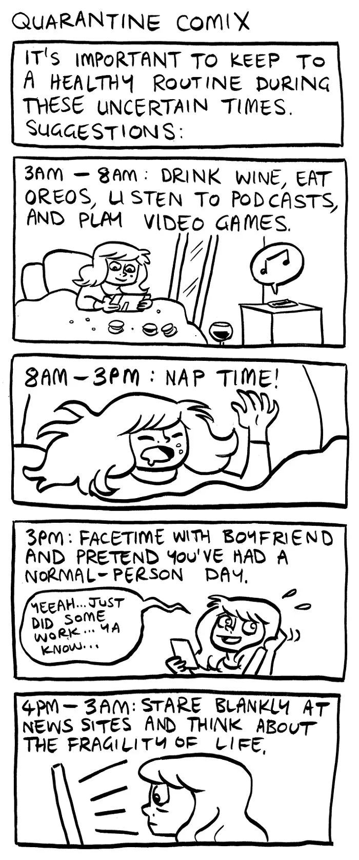 Here Are My 30 Comics About Lockdown And Coming Out Of It