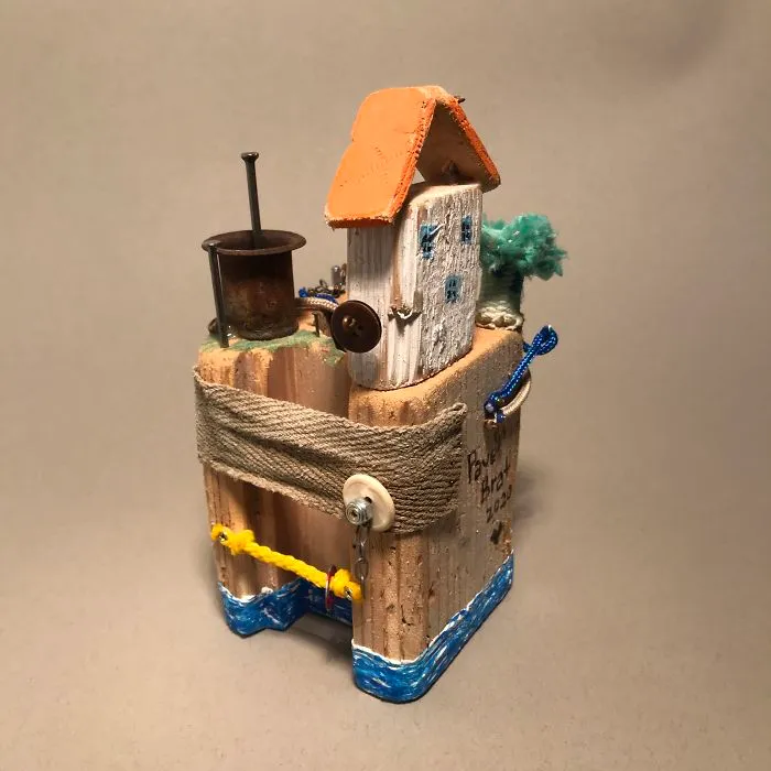 I Recycled 50 Kilograms Of Beach Trash And Made These Miniatures (39 Pics)