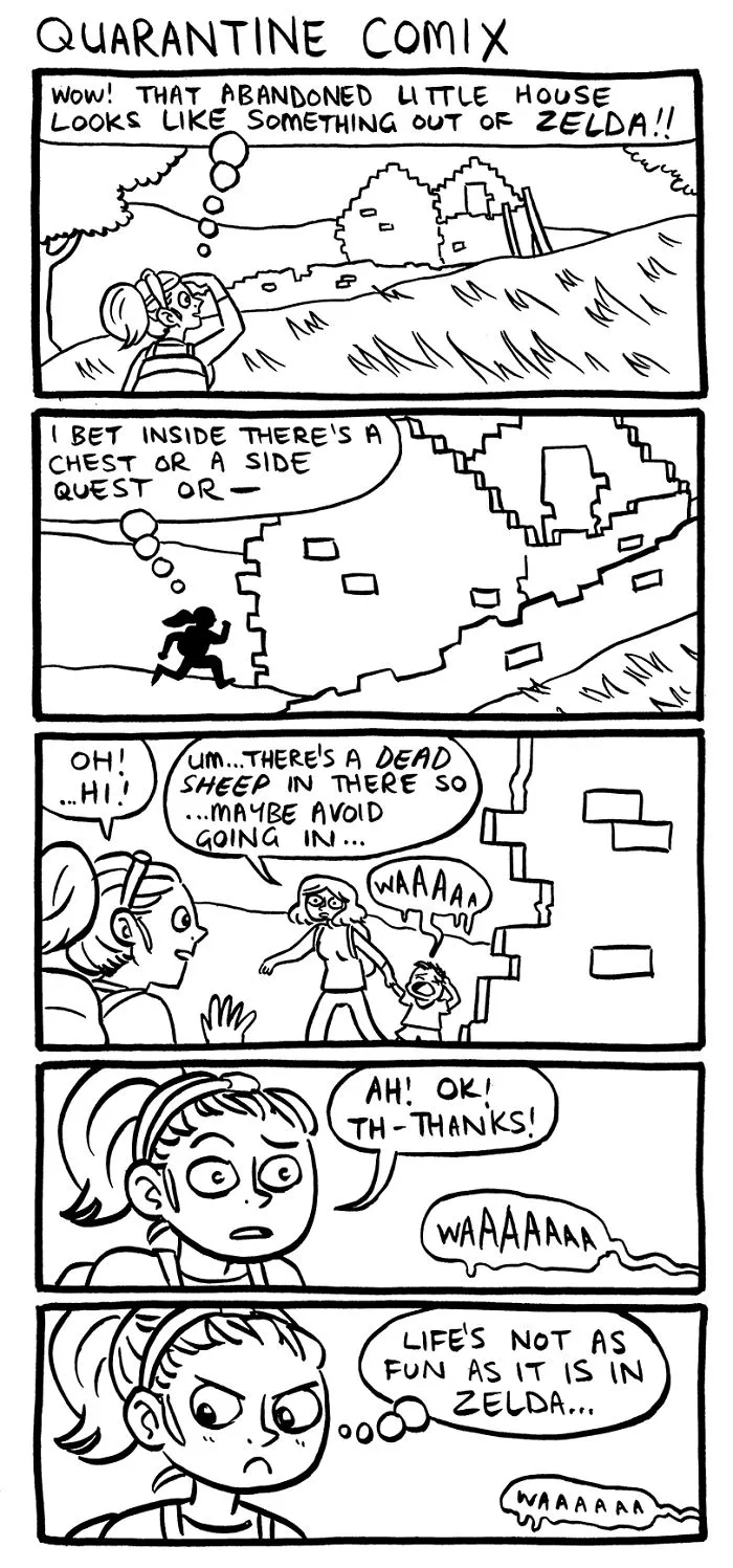 Here Are My 30 Comics About Lockdown And Coming Out Of It