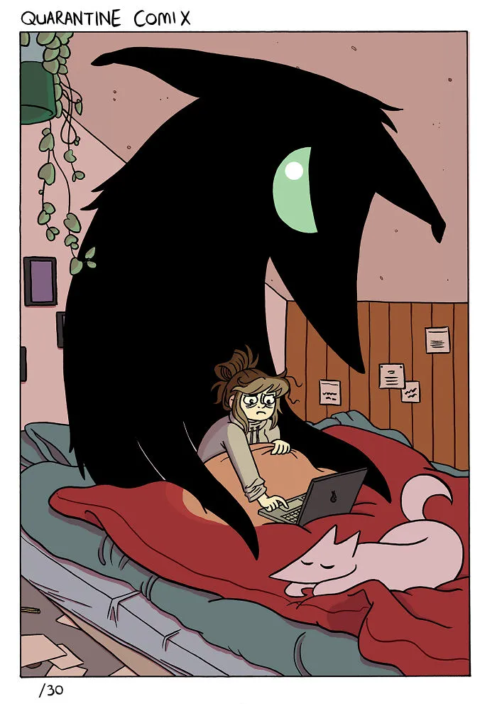 Here Are My 30 Comics About Lockdown And Coming Out Of It
