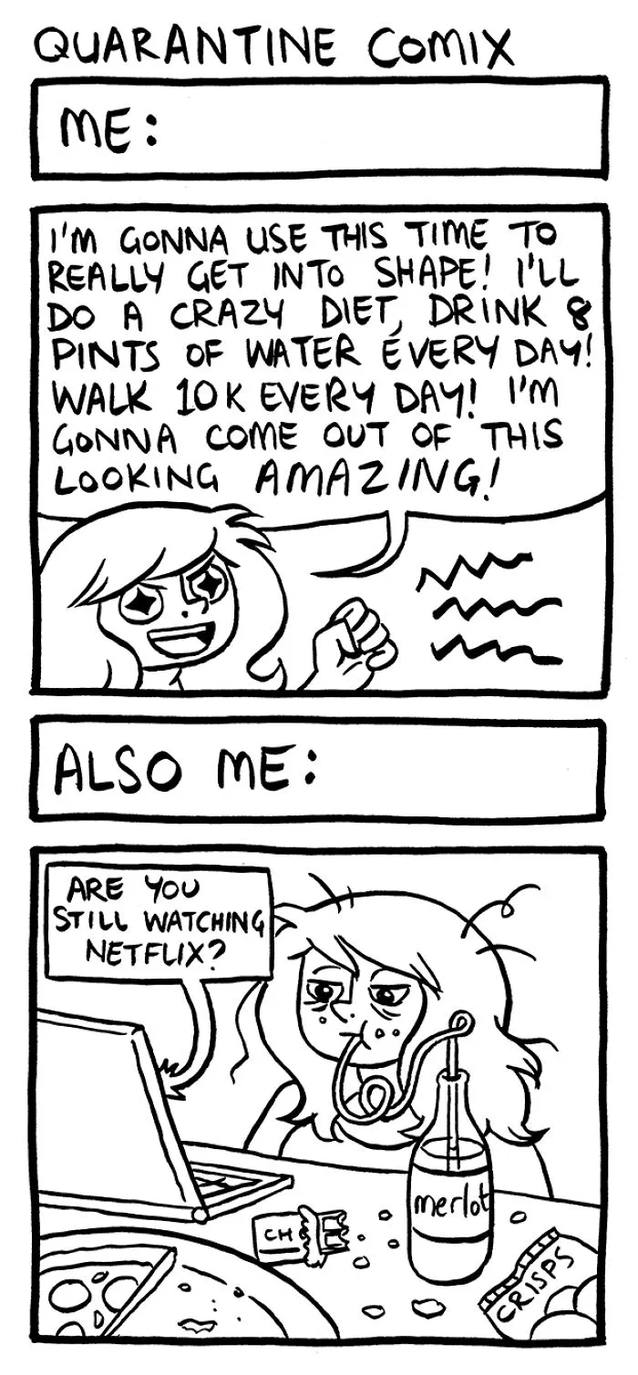Here Are My 30 Comics About Lockdown And Coming Out Of It