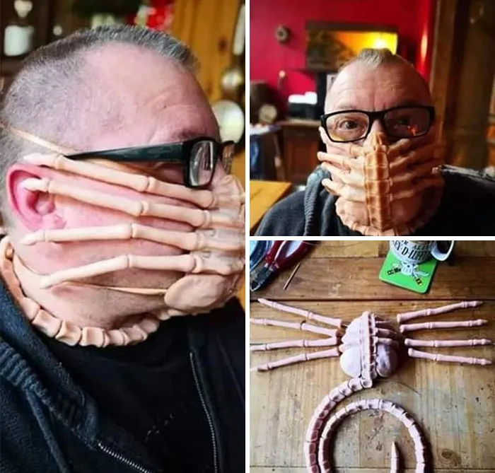 22 Times People Took Face Mask Design To Another Level