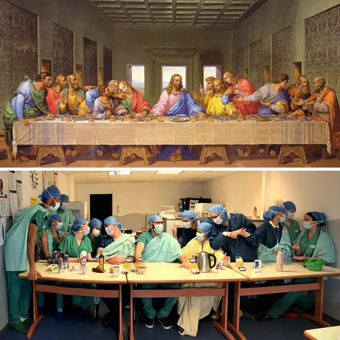 Este grupo de Facebook de Rusia se dedica a recrear famosas obras de arte durante el aislamiento, y aquí tienes las 30 mejores