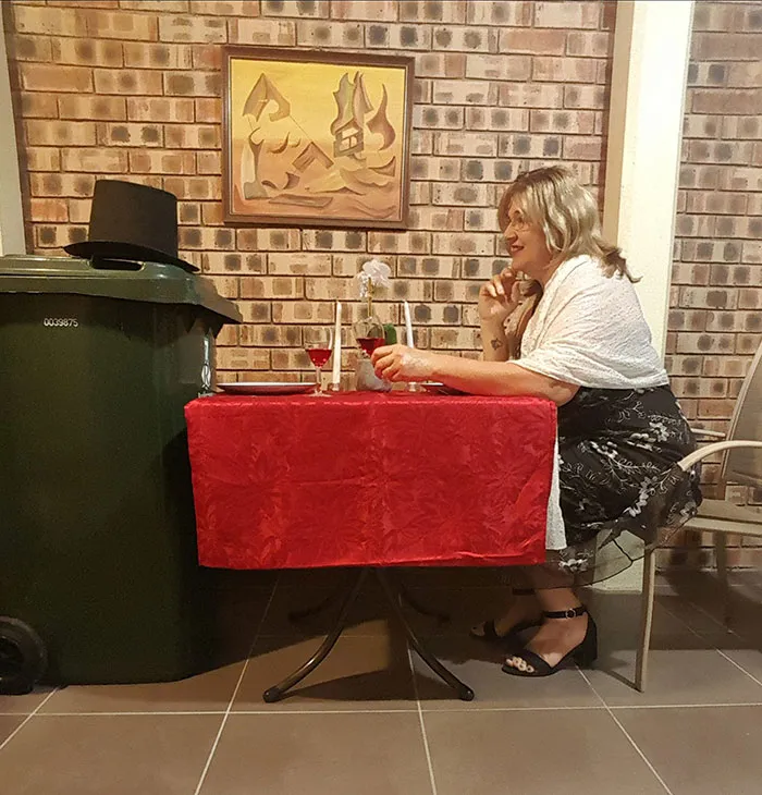 30 Australians Realize They Can Only Go Out To Take The Bins Out, Turn It Into A Special Occasion By Dressing Up In Their Best Clothes
