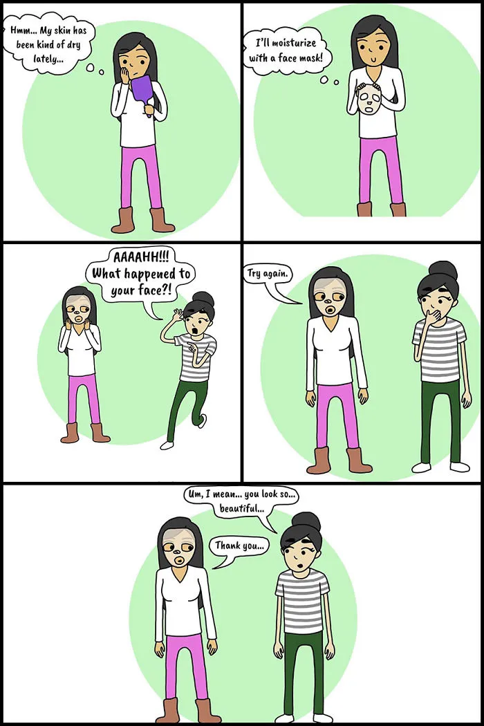 30 Cute And Heartwarming Lesbian Comics About My Relationship With My Girlfriend