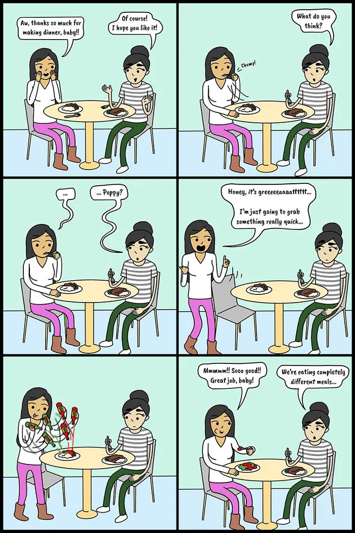 30 Cute And Heartwarming Lesbian Comics About My Relationship With My Girlfriend