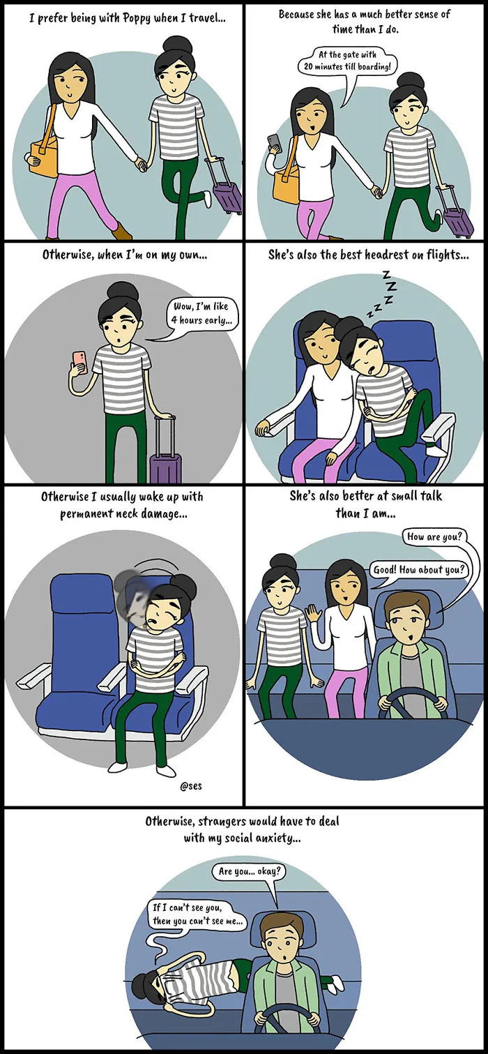 30 Cute And Heartwarming Lesbian Comics About My Relationship With My Girlfriend