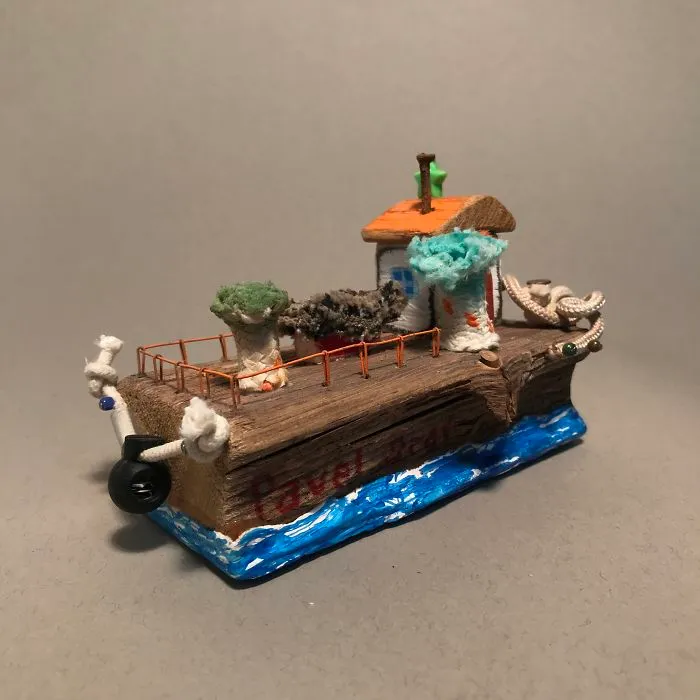 I Recycled 50 Kilograms Of Beach Trash And Made These Miniatures (39 Pics)