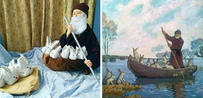 Este grupo de Facebook de Rusia se dedica a recrear famosas obras de arte durante el aislamiento, y aquí tienes las 30 mejores