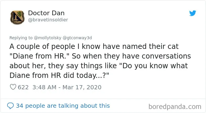Someone Suggests That Couples Working From Home Should Blame Things On Fake "Coworkers", Gets 30 Funny Replies