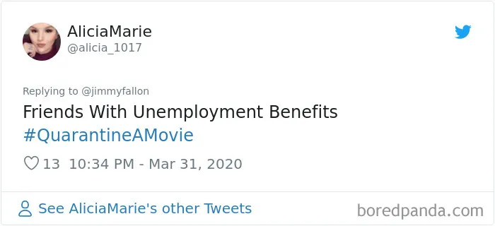30 Of The Funniest Answers To Jimmy Fallon's Challenge To 'Quarantine A Movie'