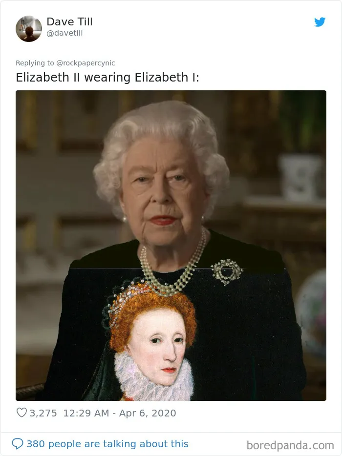 La Reina de Inglaterra dio un discurso vestida de verde y la gente sacó el Photoshop a relucir (35 imágenes)