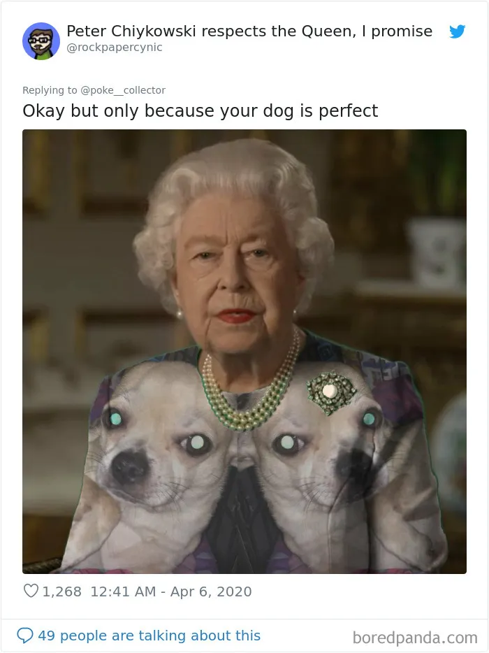 The Queen Of England Gives A Speech In A Green Dress And The Photoshoppers Know What To Do (35 Pics)