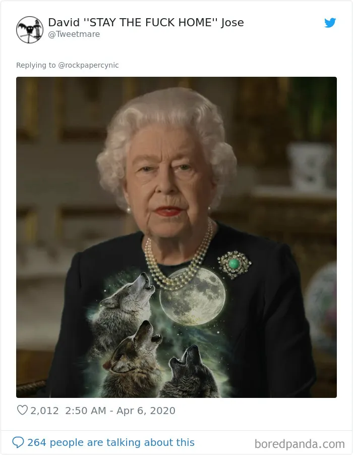 La Reina de Inglaterra dio un discurso vestida de verde y la gente sacó el Photoshop a relucir (35 imágenes)