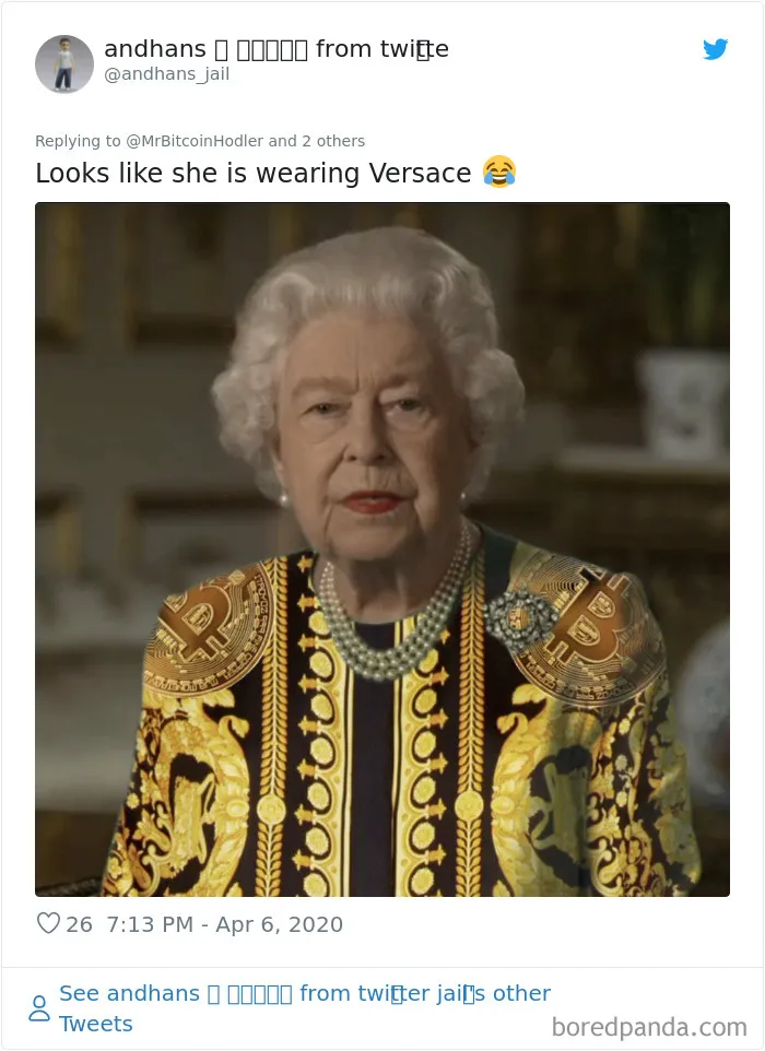 The Queen Of England Gives A Speech In A Green Dress And The Photoshoppers Know What To Do (35 Pics)